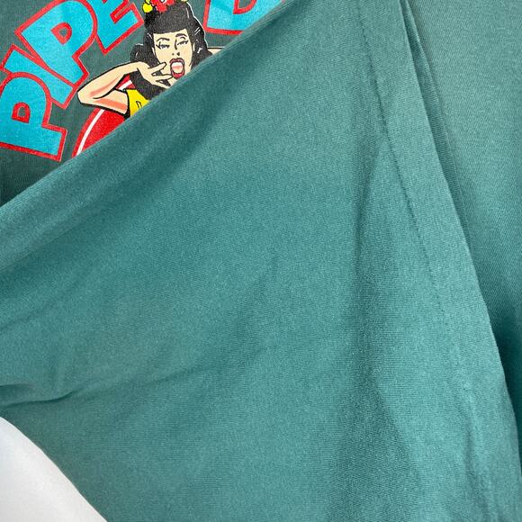 Vintage 90's “Pipe Dreams” HPC Squadron Pin Up Girl Single Stitch T-Shirt XL - Picture 7 of 8